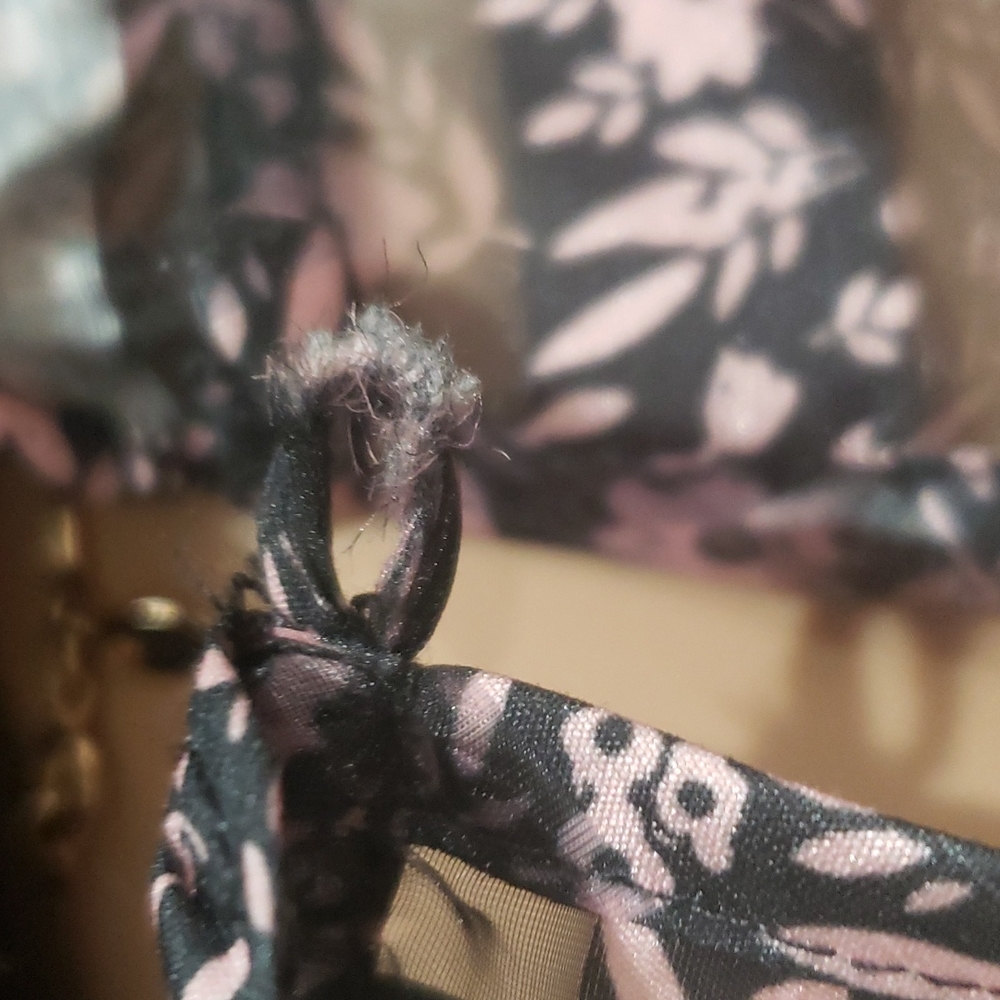 Jill Stuart Xs Semi Sheer Mixed Pattern Stripe & … - image 8